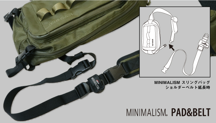 MINIMALISM PAD&BELT - ~j}Y pbhxg -